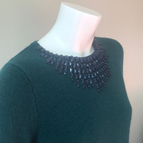 J Crew Jeweled Collar Sweater S - Picture 5 of 8